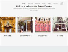 Tablet Screenshot of lavendergreen.co.uk